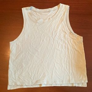 Lulu lemon workout crop tank